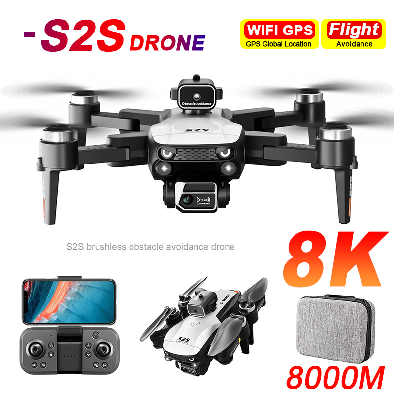 Drone Surveying - Nuovo S2S Drone 8K Professionale HD