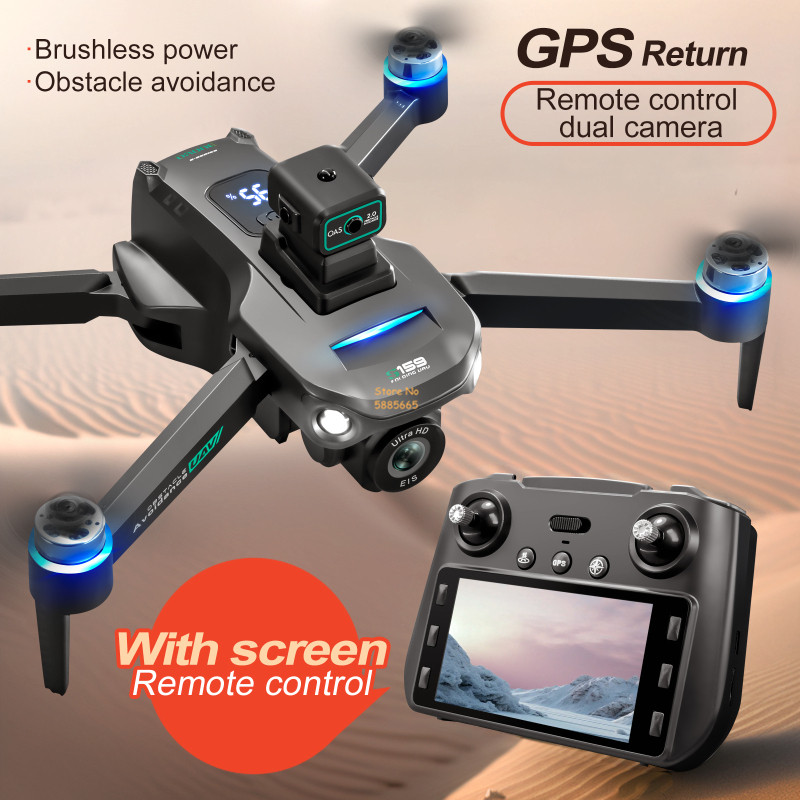 Drone Aerial Photography - 8K Doppia Fotocamera 5G WIFI FPV