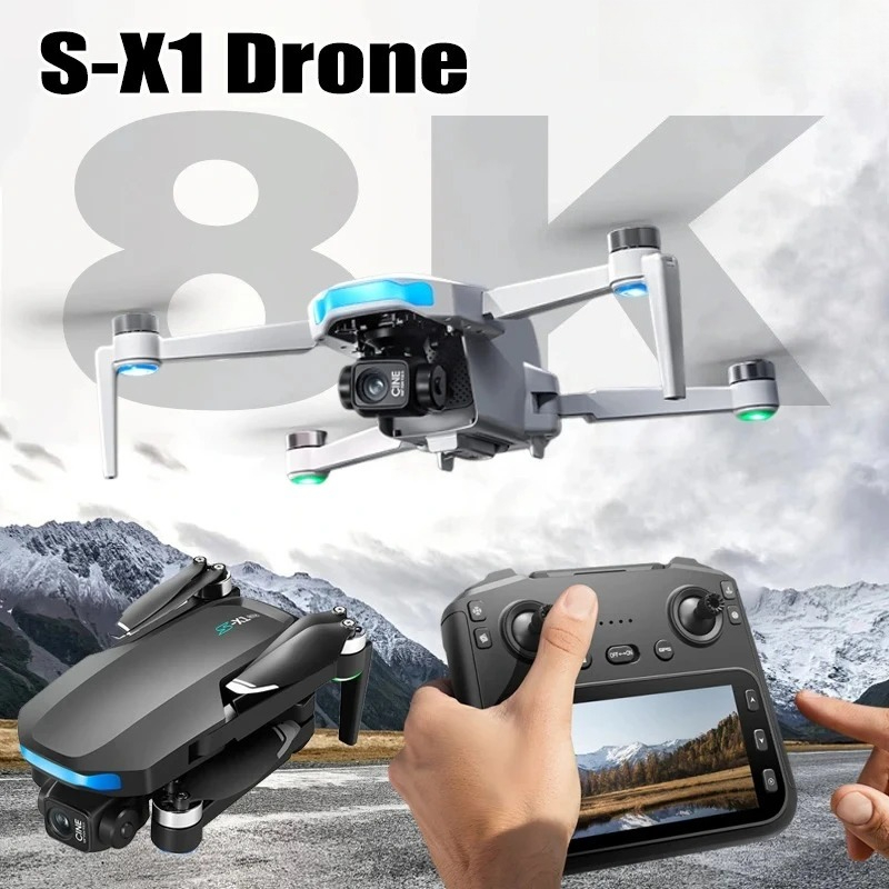 Drone Photogrammetry - Drone Originale S-X1 8K HD Professionale