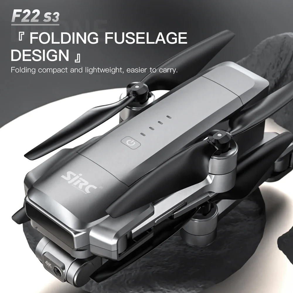 Drone Multispectral - Quadricottero RC pieghevole SJRC F22 S3