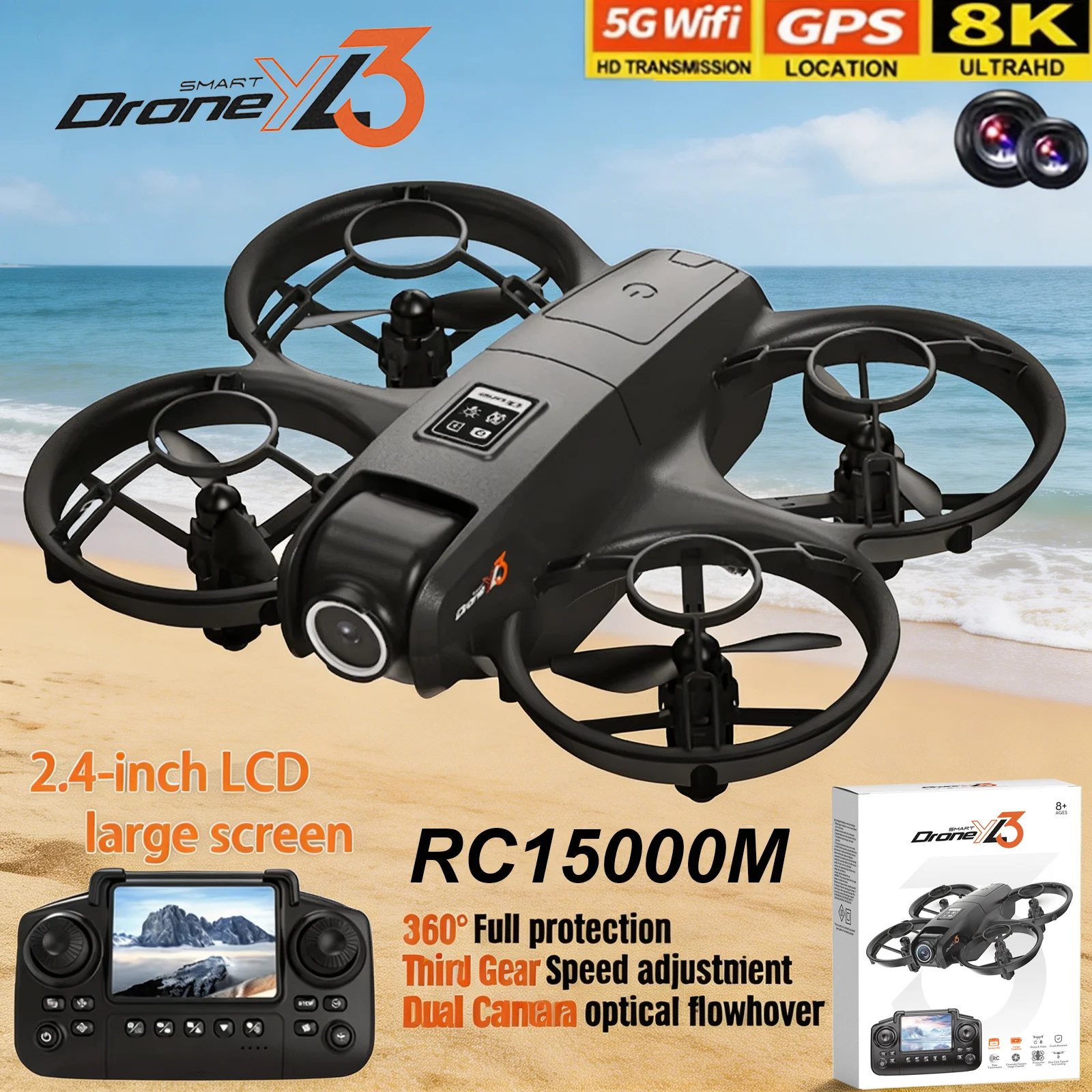 Drone Surveying - Nuovo Drone RC YL3 con Doppia