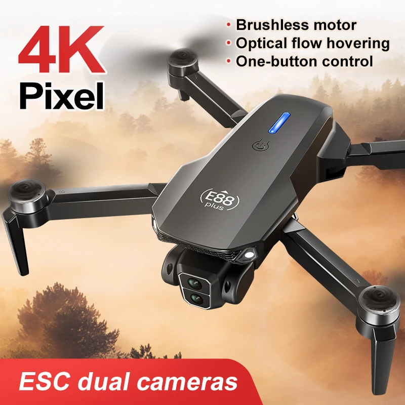 Nuovo drone quadricottero E88  - Drone Lidar recensione e prezzo