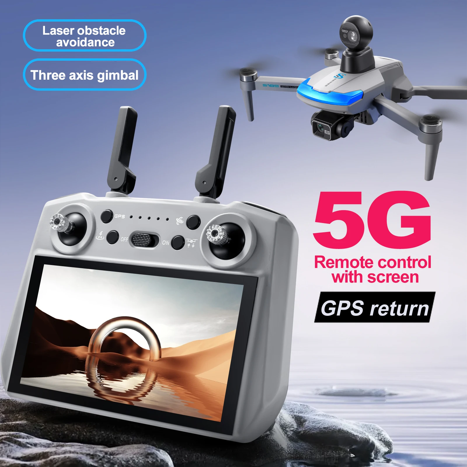 S185 Drone professionale 2.7K  - Drone Surveying recensione e prezzo