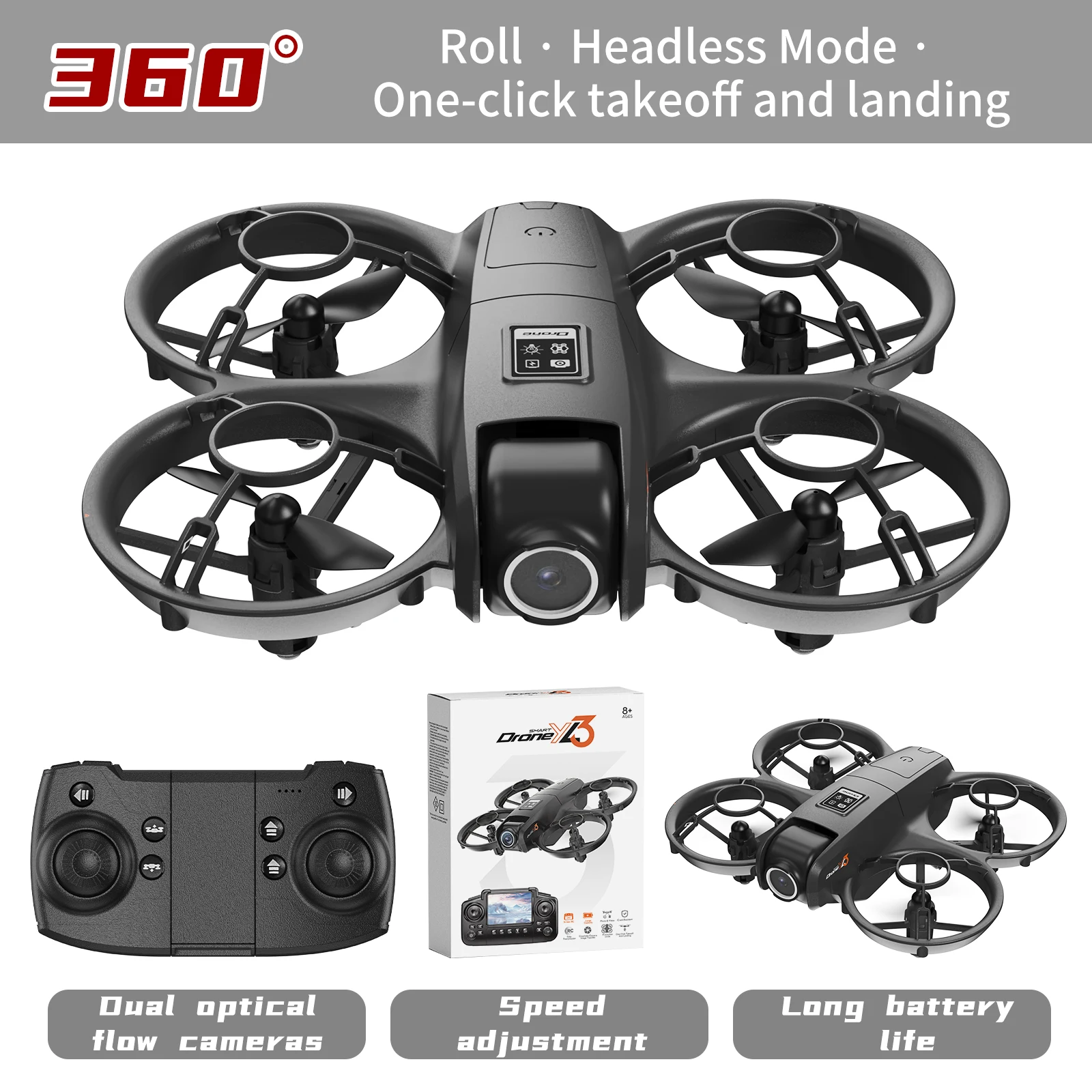 Nuovo Drone RC YL3 con Doppia  - Drone Surveying recensione e prezzo