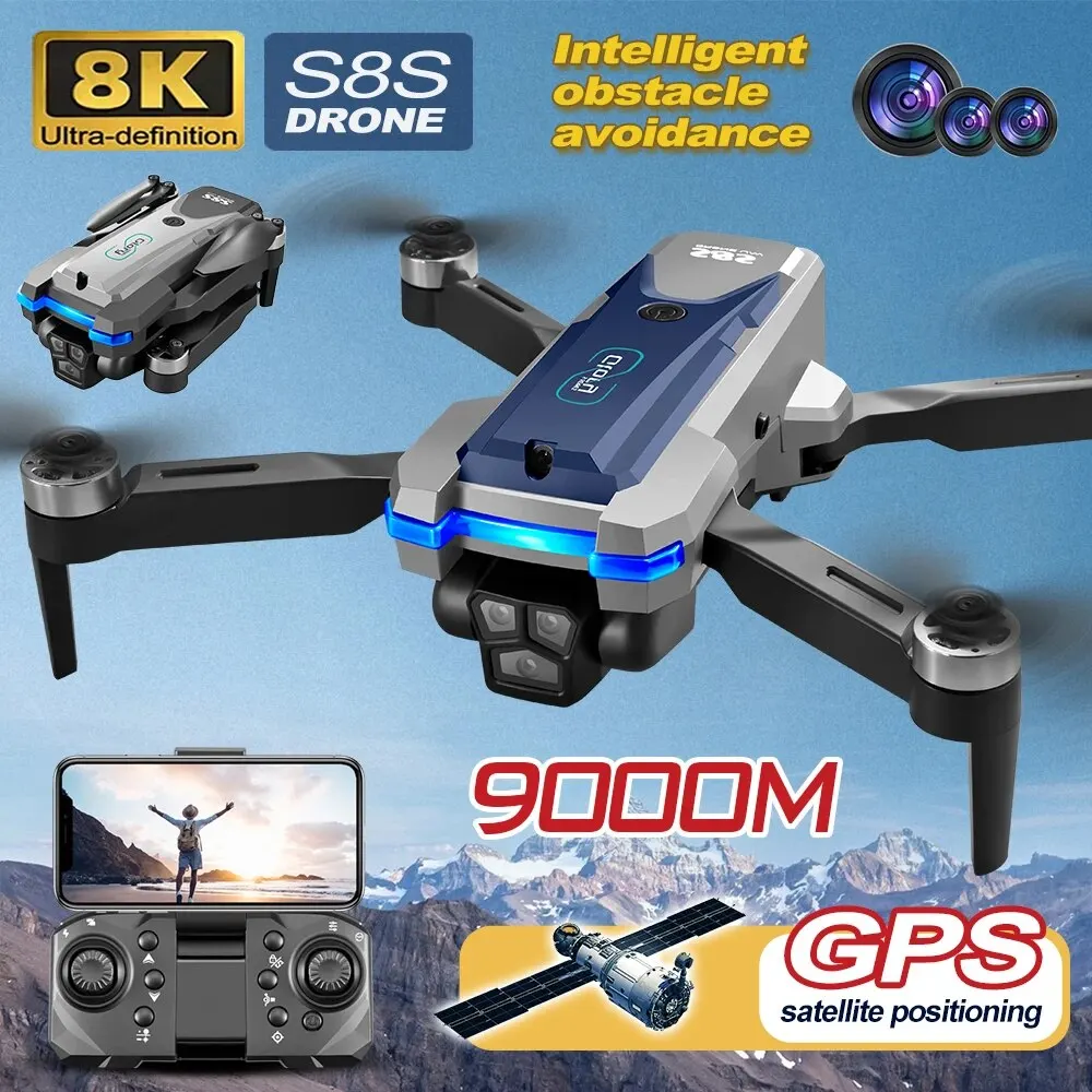 S8S GPS Drone 5G Wifi 8K HD Du - Drone Aerial Photography recensione e prezzo
